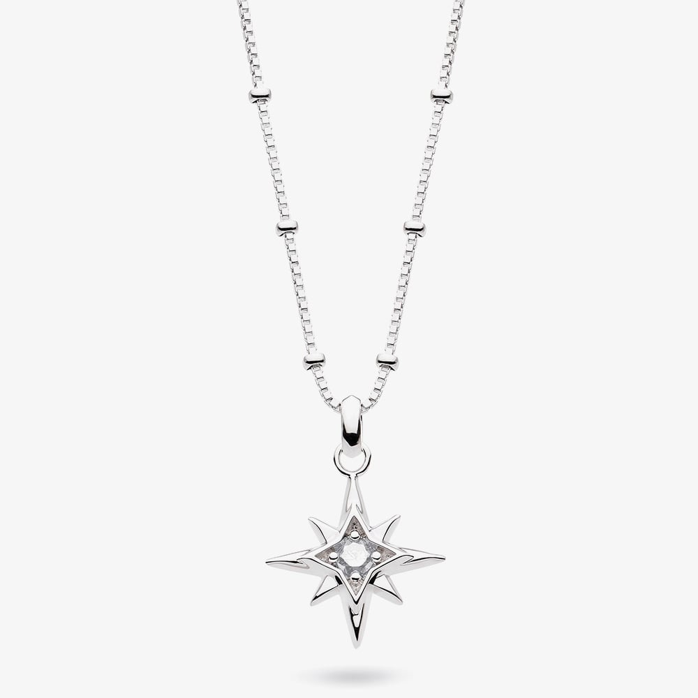 Kit Heath Céleste April Aurora Birthstone Rock Crystal Necklace 90459RC