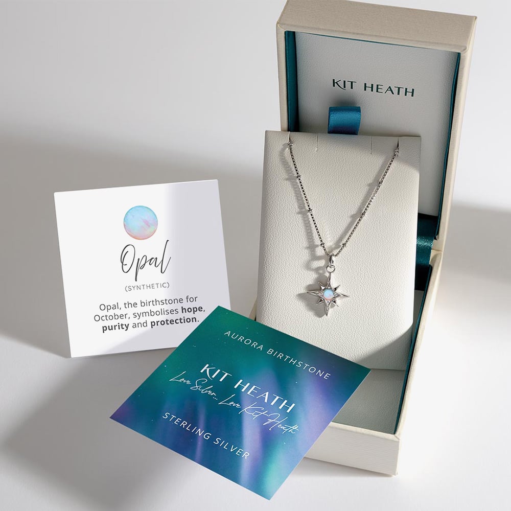 Kit Heath Céleste October Aurora Birthstone Necklace 90459SO
