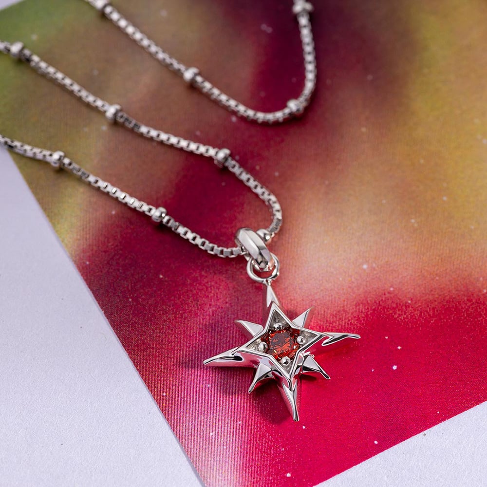 Kit Heath Céleste July Aurora Birthstone Necklace 90459SR