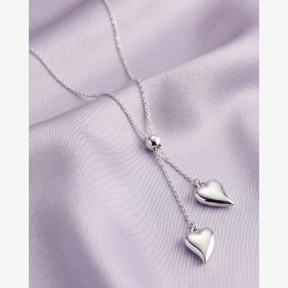 Kit Heath Desire Cherish Blush Heart 22 Inch Necklace 90504RRP