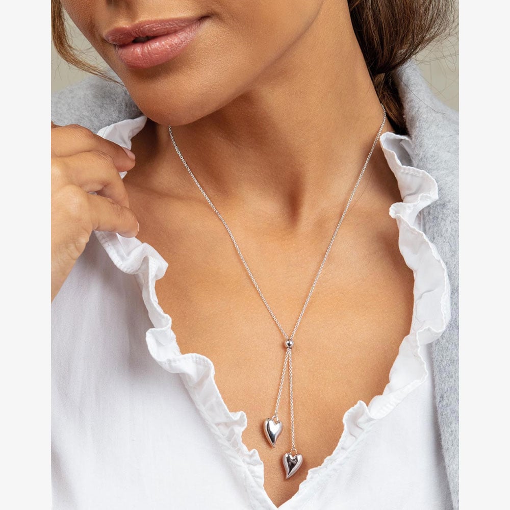 Kit Heath Desire Cherish Blush Heart 22 Inch Necklace 90504RRP