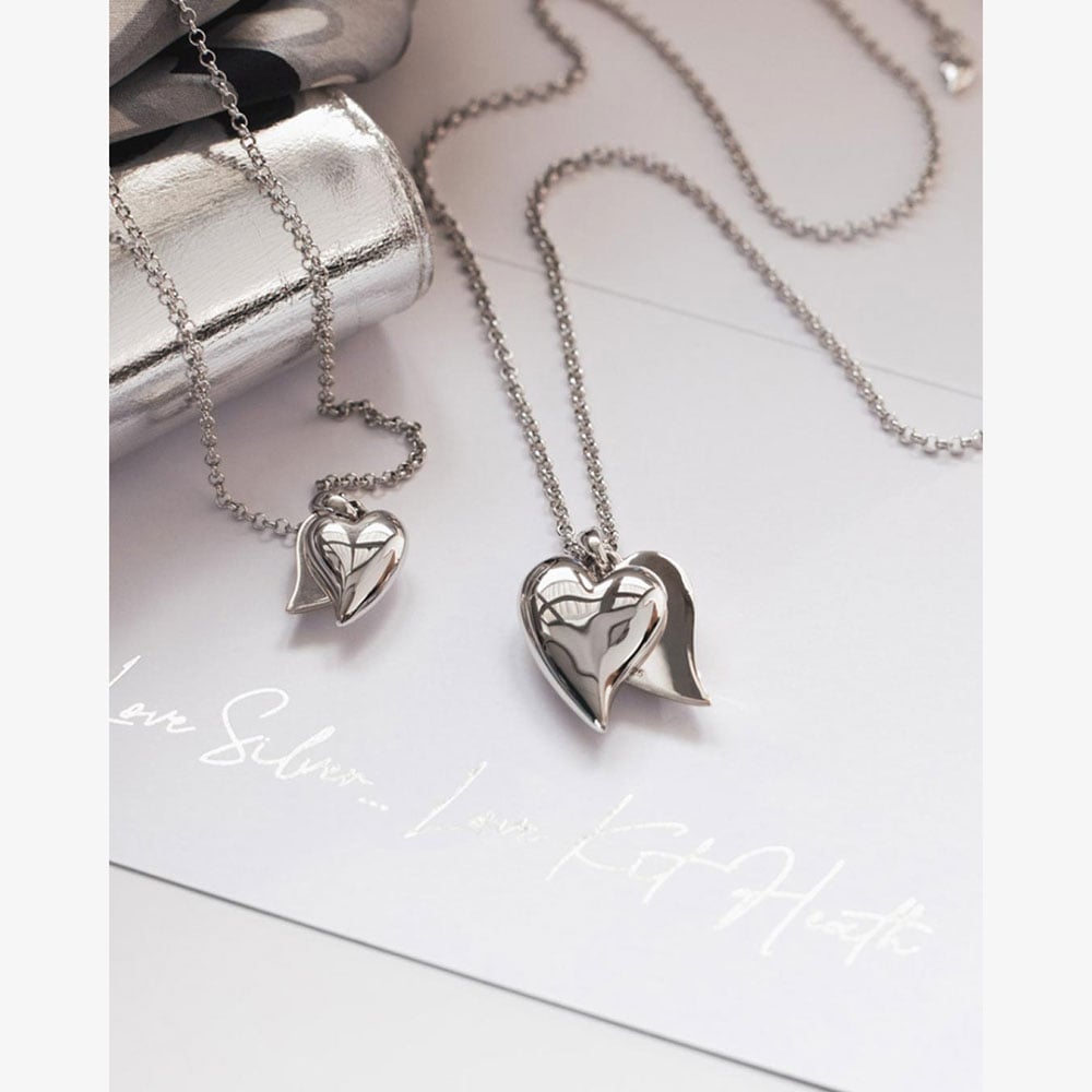 Kit Heath Desire Love Duet Heart 18 Inch Necklace 90509RP