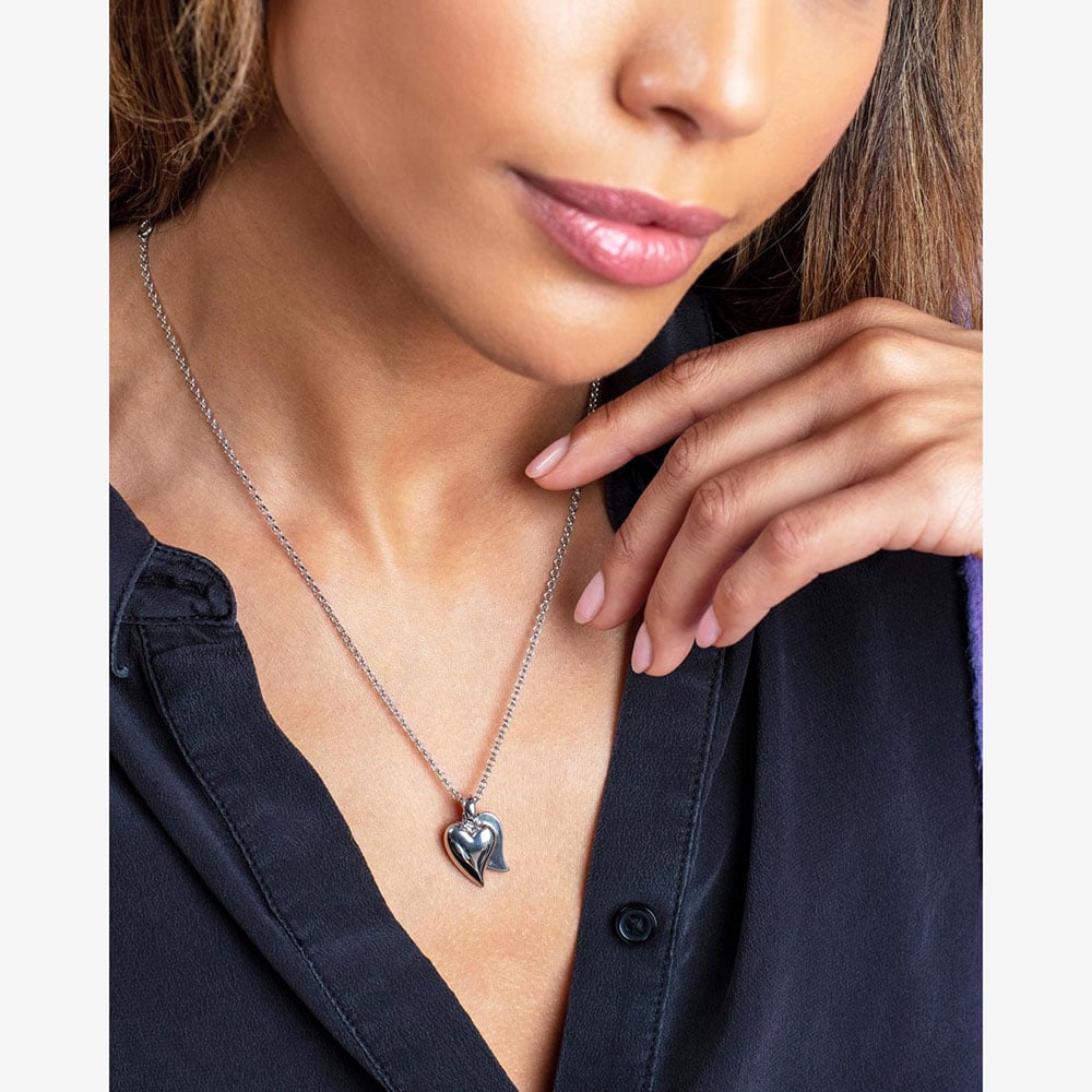 Kit Heath Desire Love Duet Heart 18 Inch Necklace 90509RP