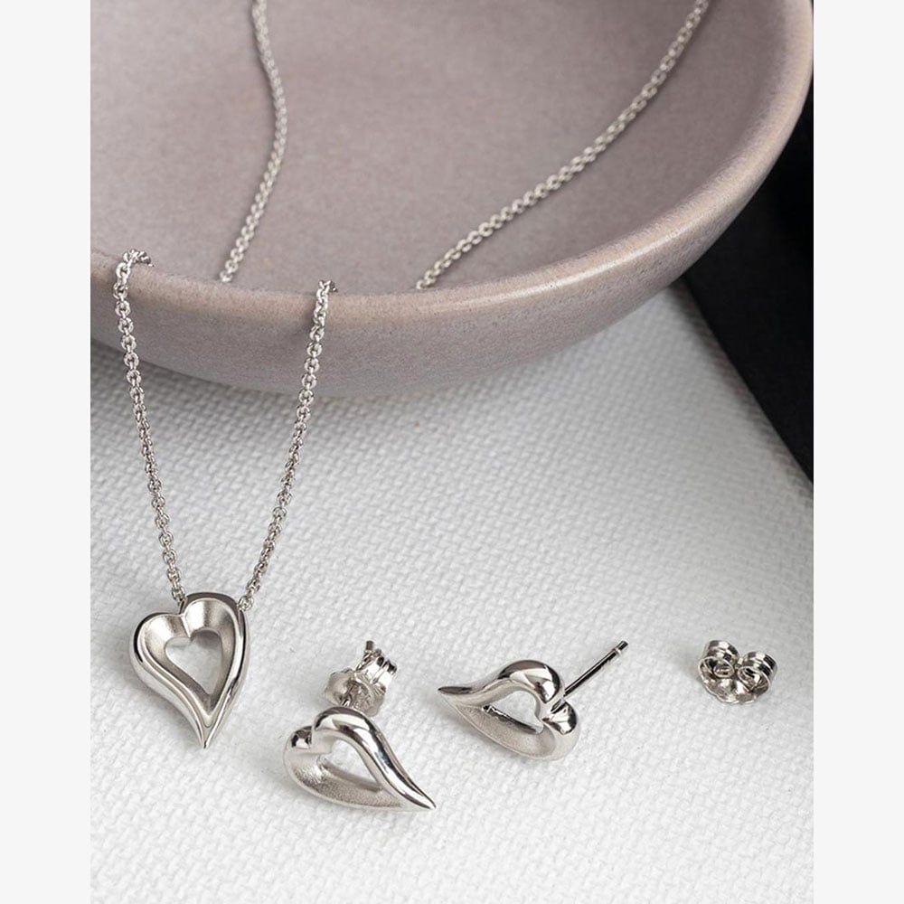 Kit Heath Desire Love Story Heart 18 Inch Necklace 90521SRP
