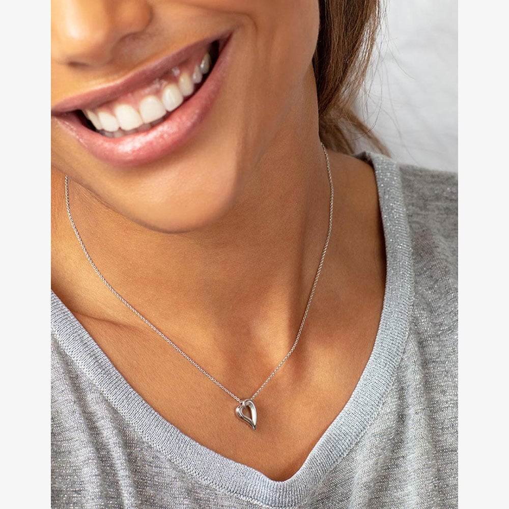 Kit Heath Desire Love Story Heart 18 Inch Necklace 90521SRP