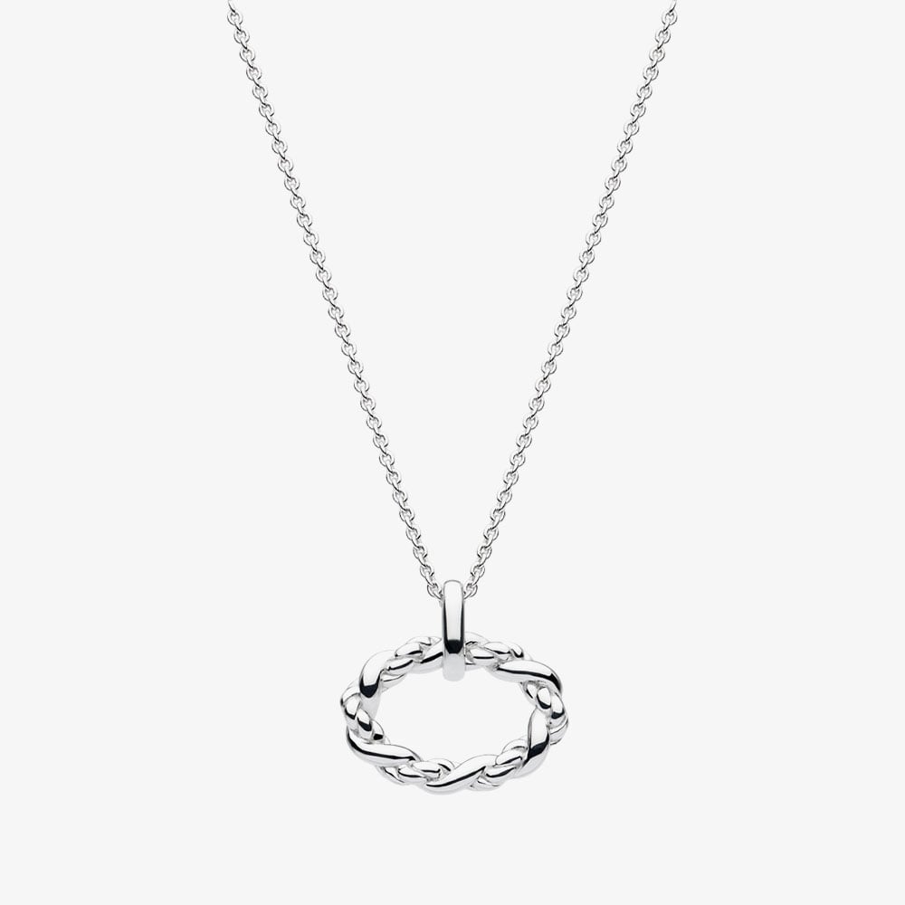 Kit Heath Marina Rope Twist Oval 18 Inch Necklace 91074RP