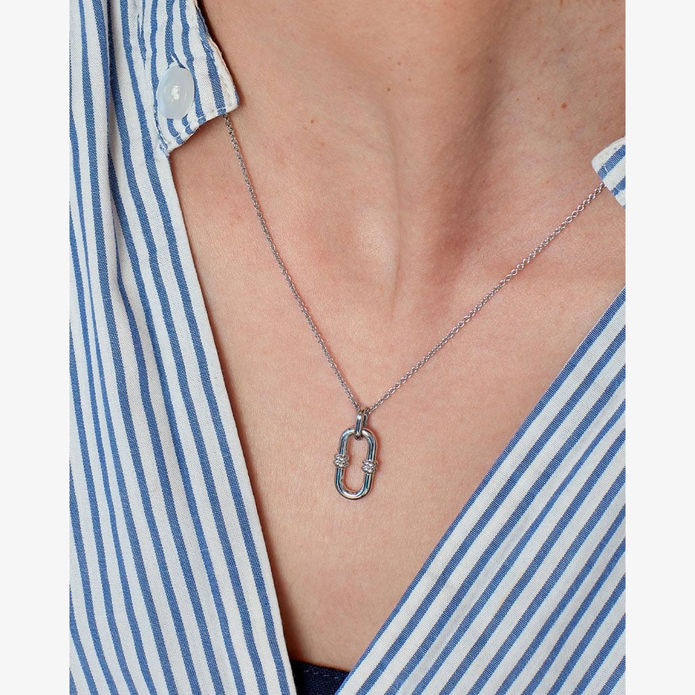 Kit Heath Marina Rope Bar Link 18 Inch Necklace 91091RP