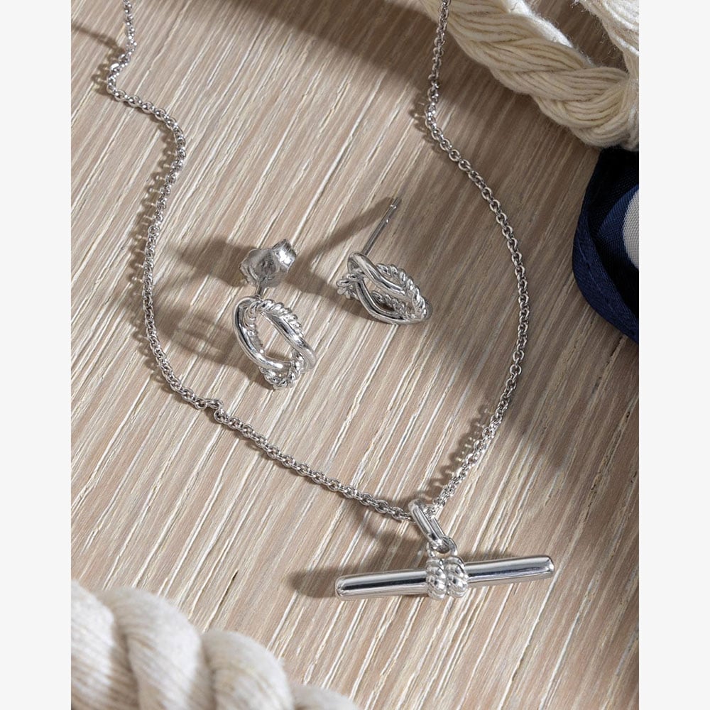 Kit Heath Marina Rope T-Bar 18 Inch Necklace 91092RP