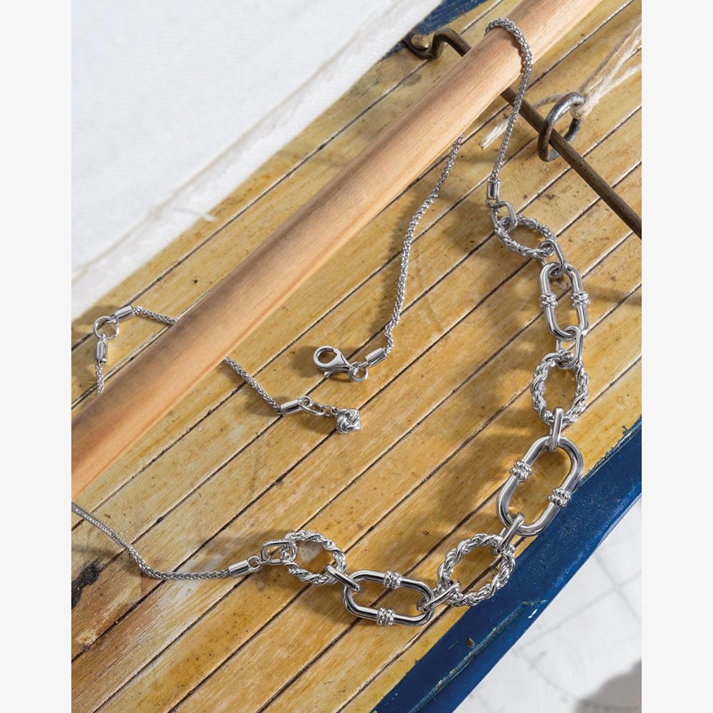 Kit Heath Marina Rope Link Chain 18 Inch Necklace 91098RP