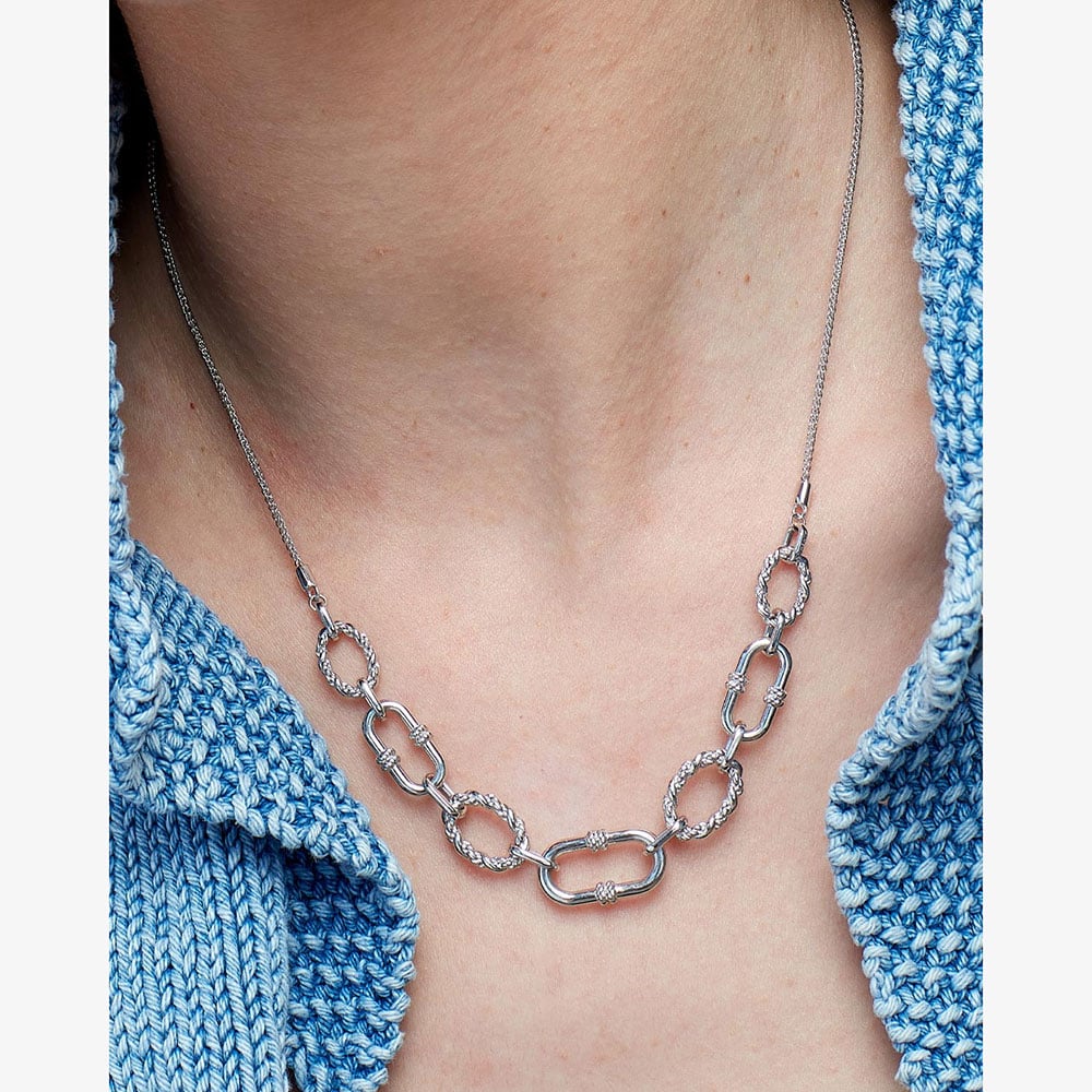 Kit Heath Marina Rope Link Chain 18 Inch Necklace 91098RP