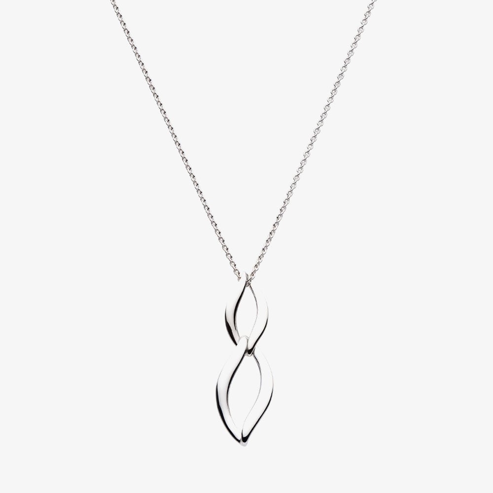 Kit Heath Entwine Twine Link Duo 18 Inch Necklace 91141RP