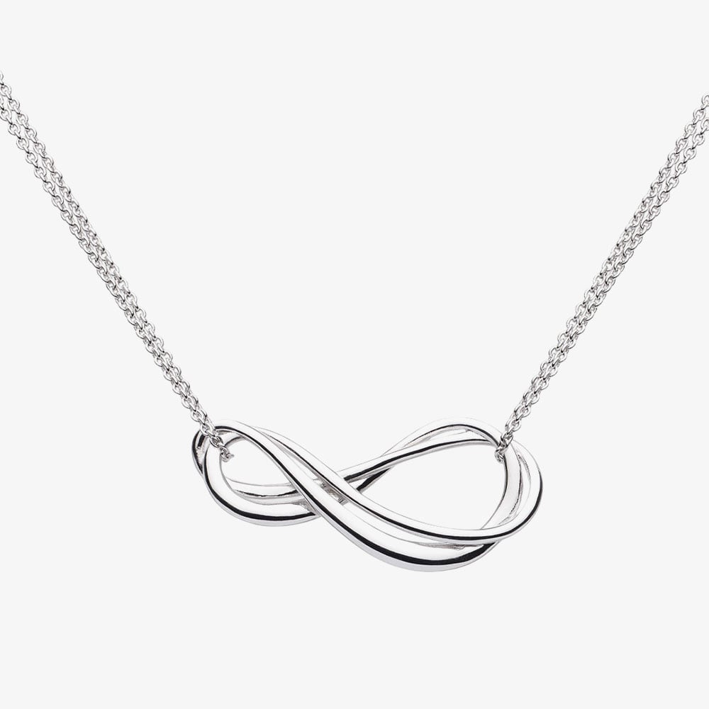 Kit Heath Infinity Double Chain 18 Inch Necklace 91162RP