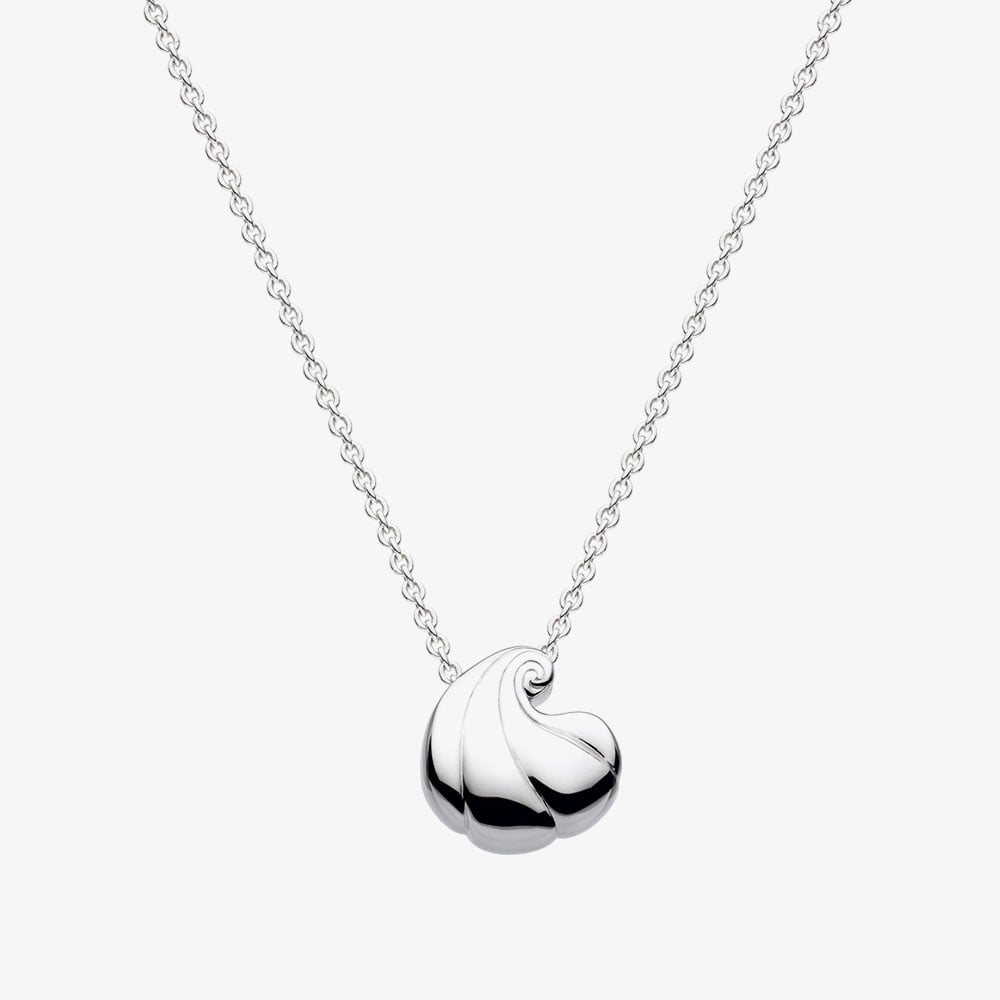 Kit Heath Océane Shell Echo Spiral 18 Inch Necklace 91213RP
