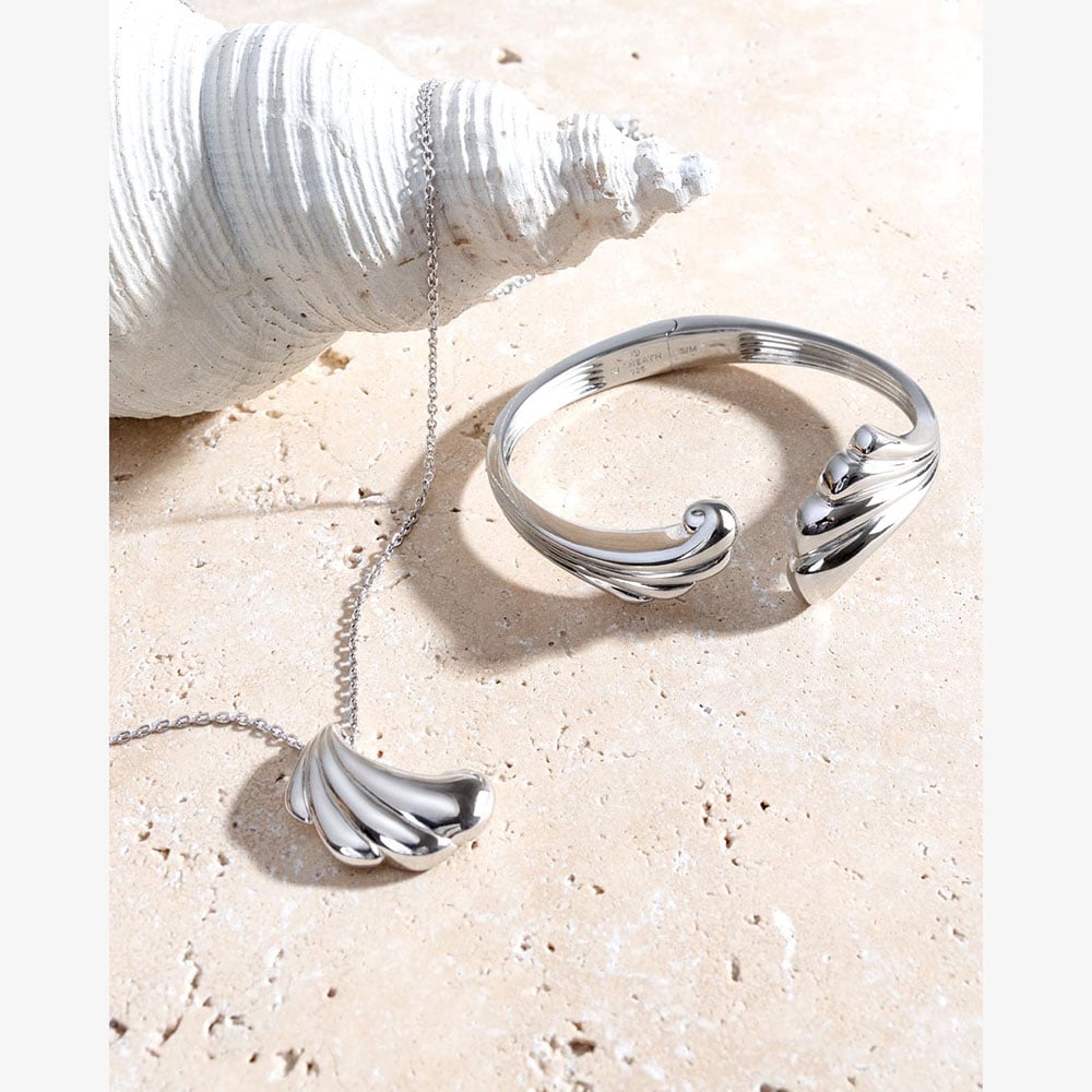 Kit Heath Océane Shell Echo Grande 20 Inch Necklace 91215RP