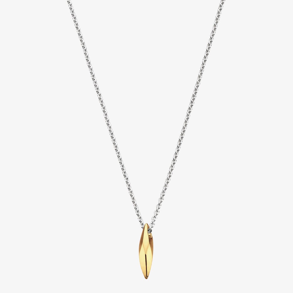 Kit Heath Glint Golden Two-Tone Mini Necklace 91252GRP