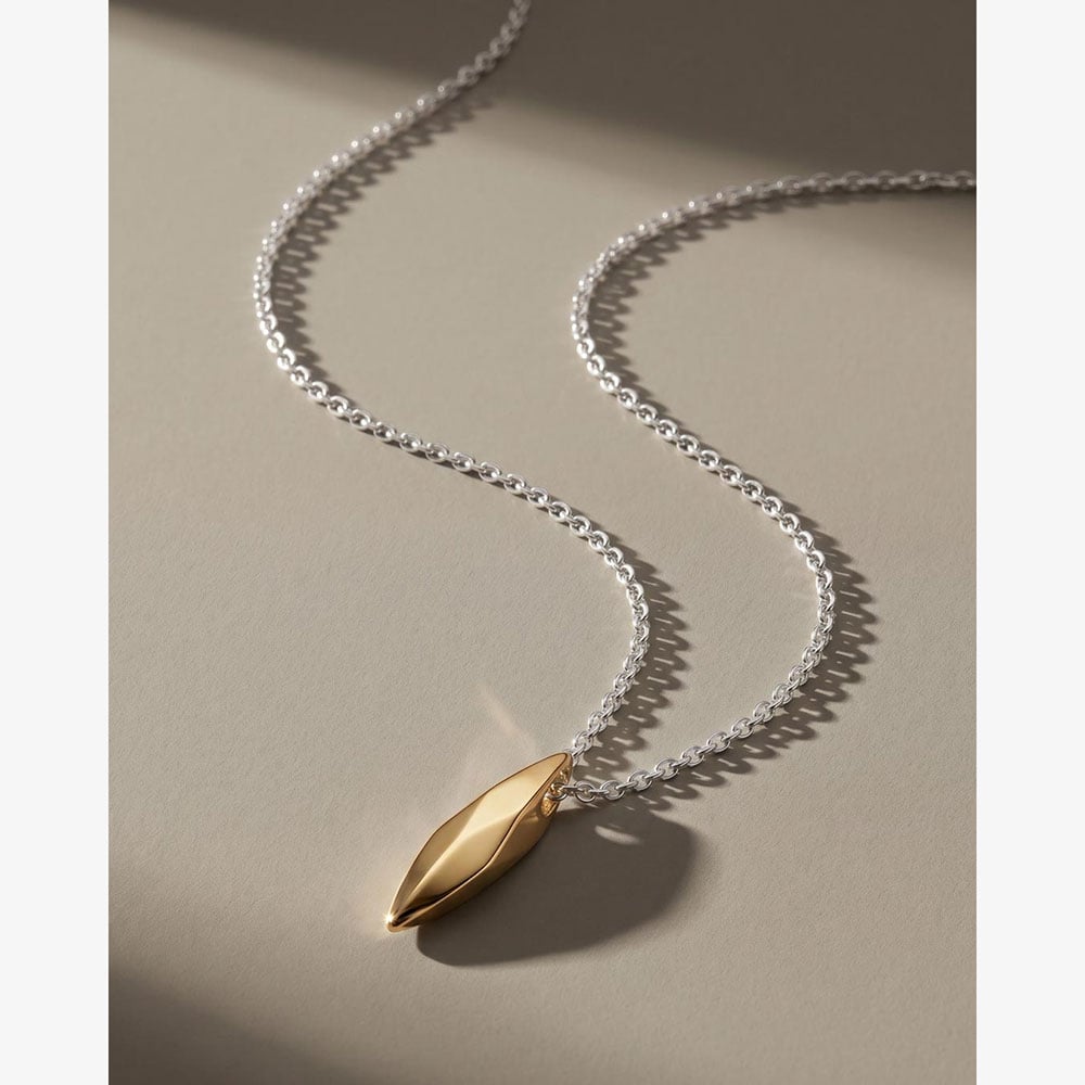 Kit Heath Glint Golden Two-Tone Mini Necklace 91252GRP