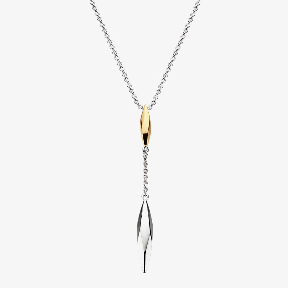 Kit Heath Glint Golden Two-Tone Lariat-Style Necklace 91254GRP