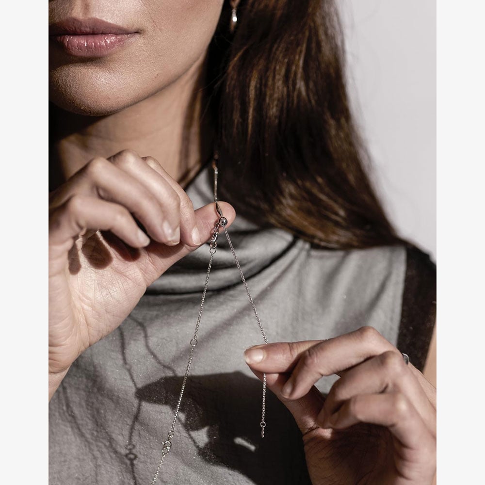 Kit Heath Glint Station Statement Necklace 91256RP