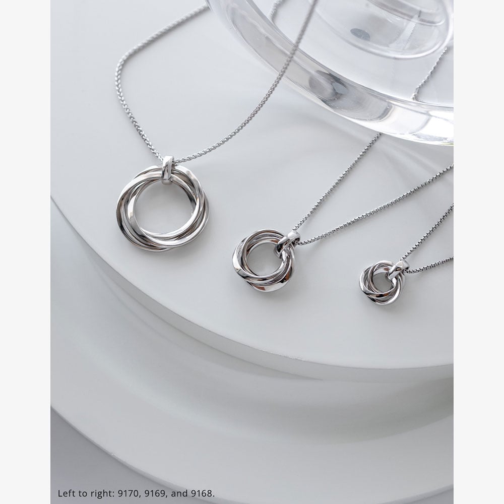 Kit Heath Bevel Trilogy Petite 17 Inch Necklace 9168RP