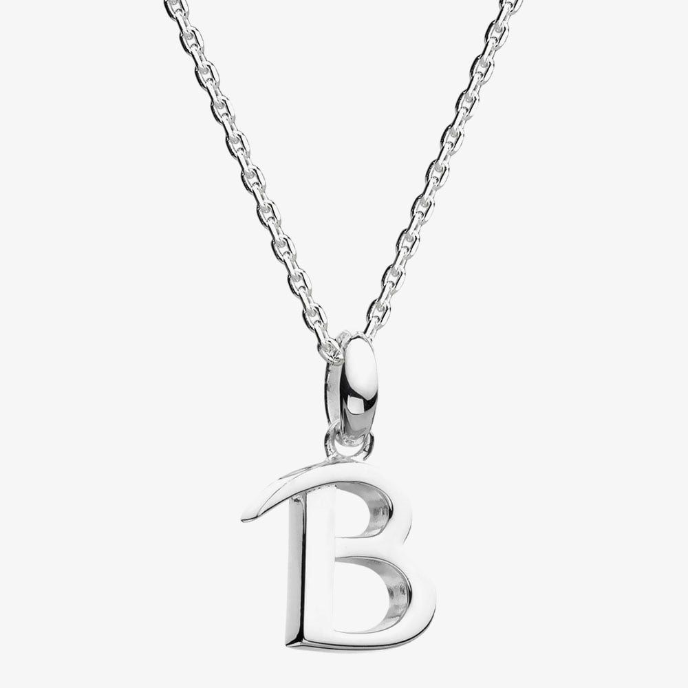 Kit Heath Signature Skript Capital B 18 Inch Necklace 9198RPB