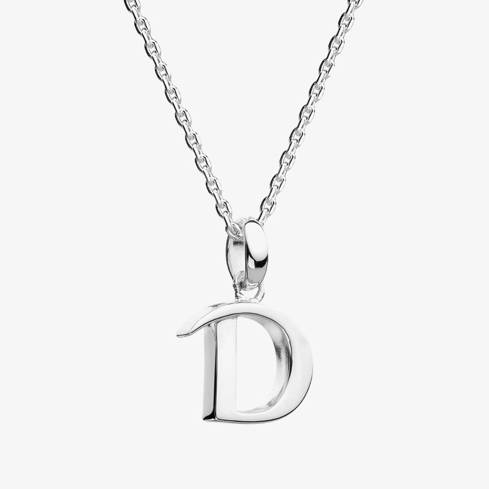 Kit Heath Signature Skript Capital D 18 Inch Necklace 9198RPD