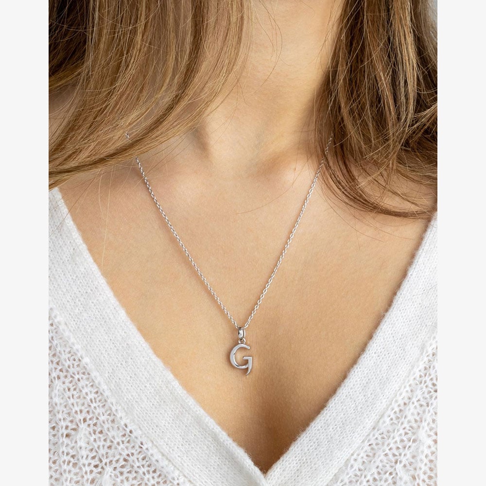 Kit Heath Signature Skript Capital G 18 Inch Necklace 9198RPG