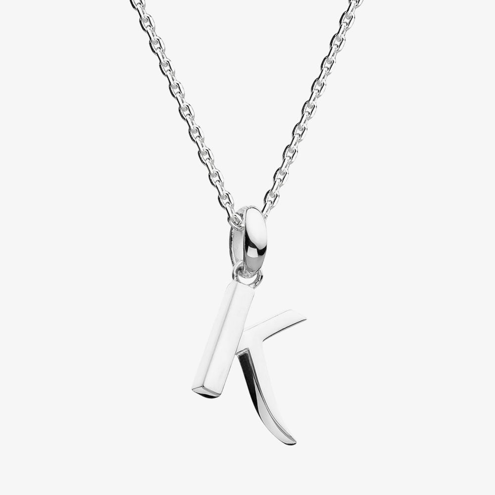 Kit Heath Signature Skript Capital K 18 Inch Necklace 9198RPK