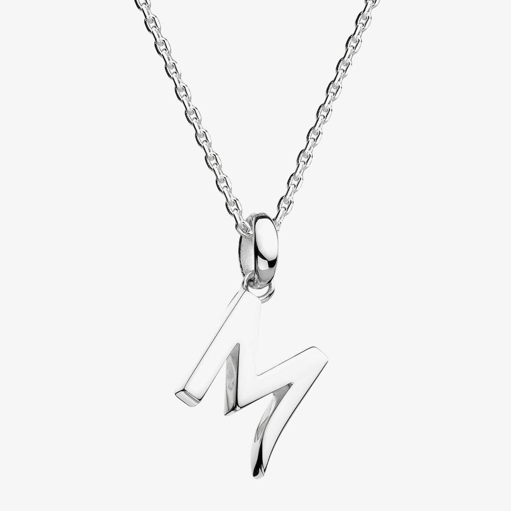 Kit Heath Signature Skript Capital M 18 Inch Necklace 9198RPM