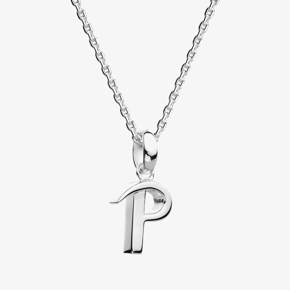 Kit Heath Signature Skript Capital P 18 Inch Necklace 9198RPP