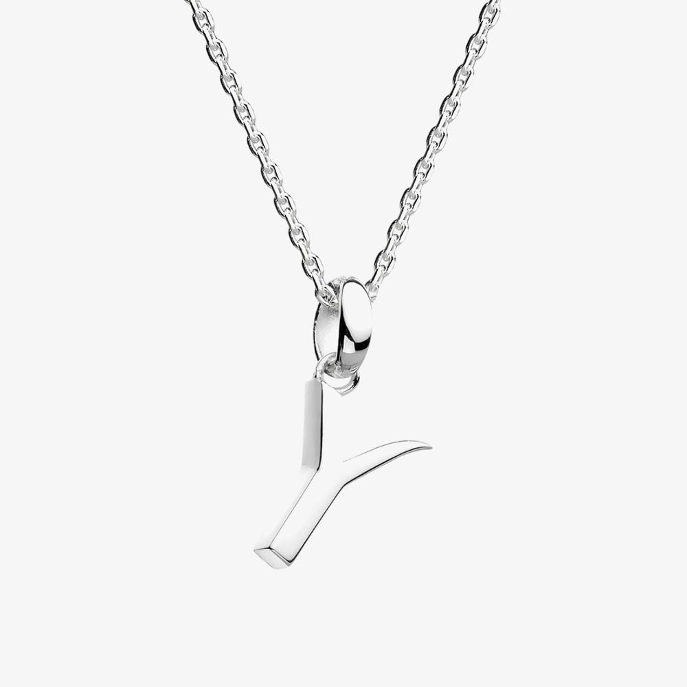 Kit Heath Signature Skript Capital Y 18 Inch Necklace 9198RPY