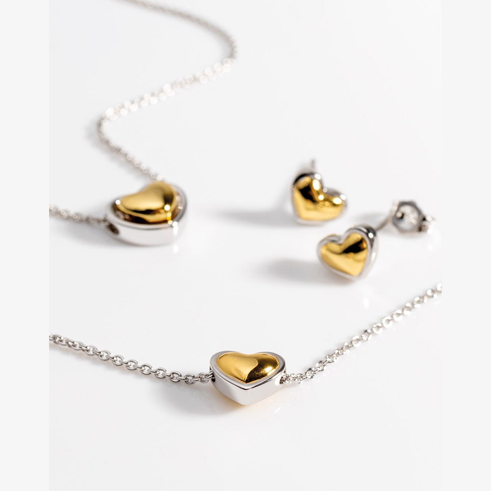 Kit Heath Heart Of Gold 18 Inch Necklace 99001GRP
