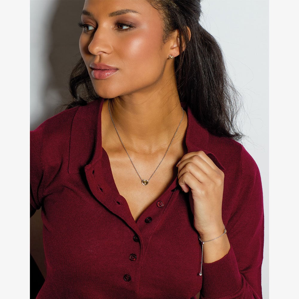 Kit Heath Heart Of Gold 18 Inch Necklace 99001GRP