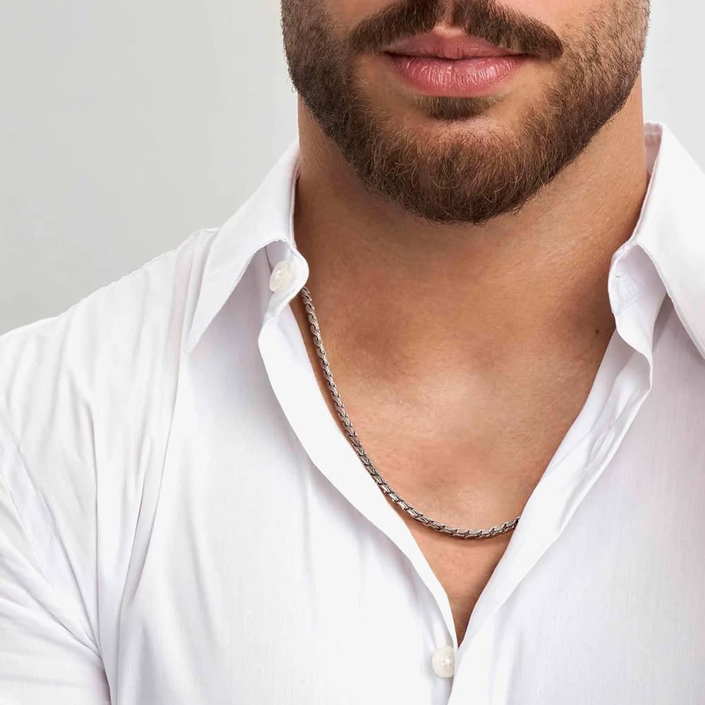 Nomination B-Yond Rounded Serpentine Chain Necklace 028954/001