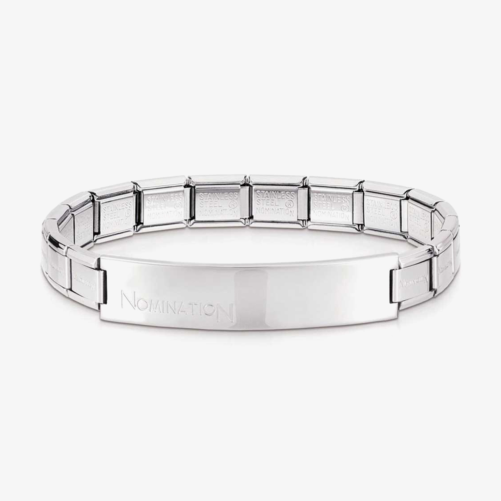 Nomination Trendsetter Mens Smooth Bracelet 021106/004