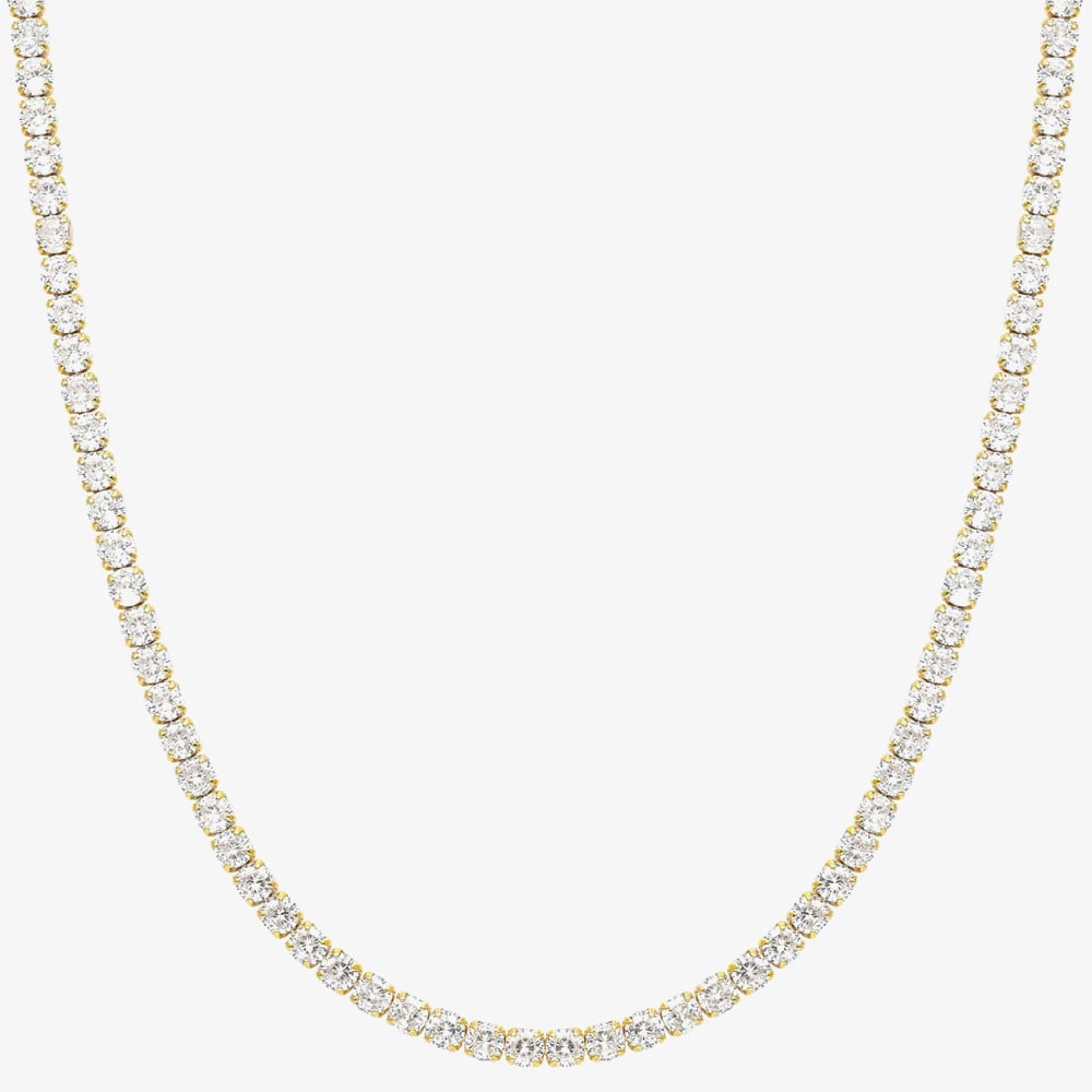 Nomination CHIC&CHARM Joyful Edition Gold Tone Cubic Zirconia Tennis Necklace 148644/012