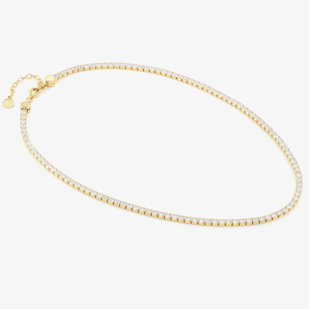Nomination CHIC&CHARM Joyful Edition Gold Tone Cubic Zirconia Tennis Necklace 148644/012