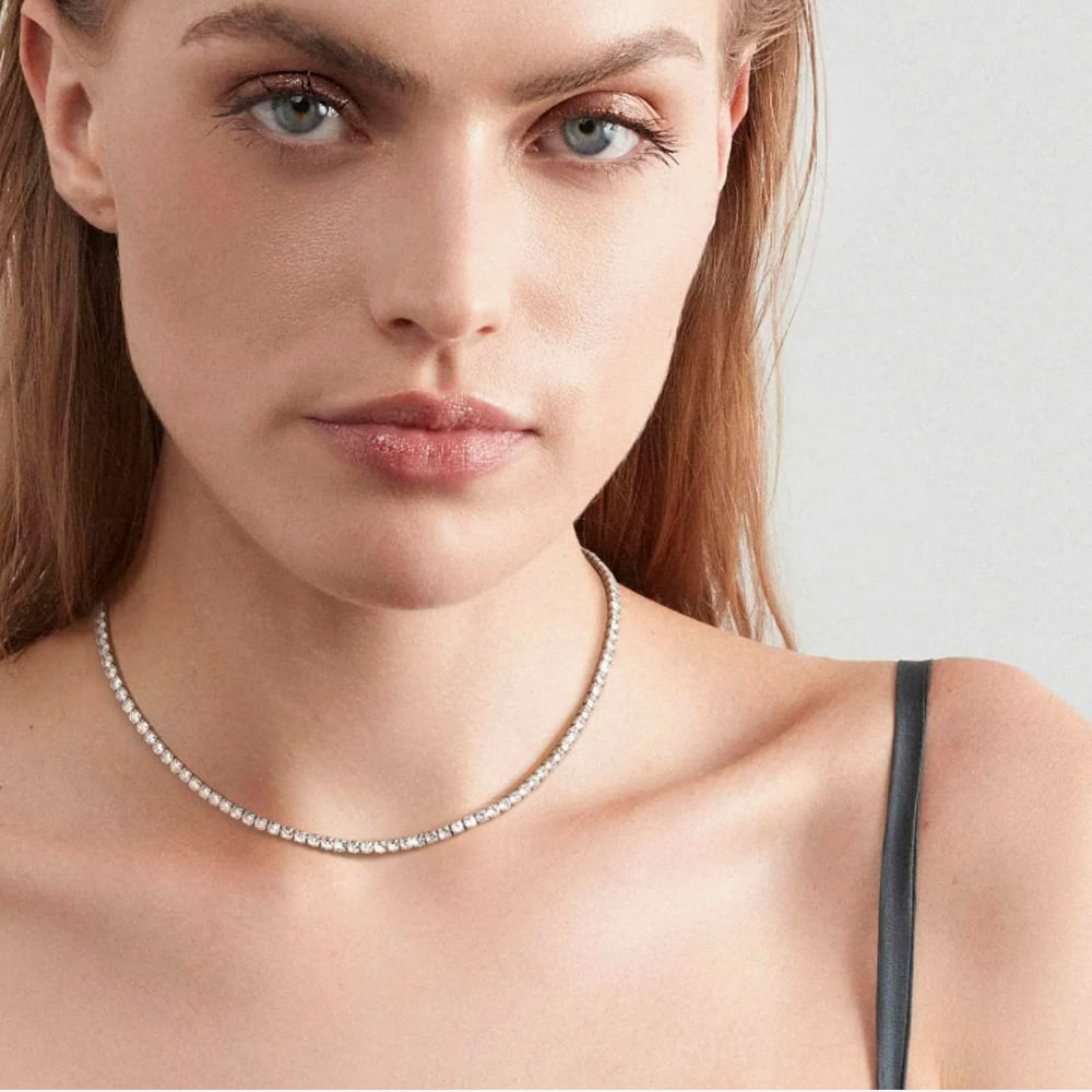 Nomination CHIC&CHARM Joyful Edition Gold Tone Cubic Zirconia Tennis Necklace 148644/012