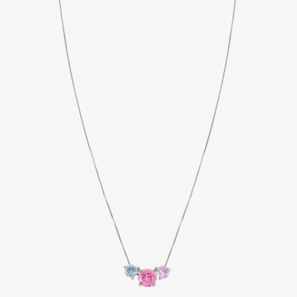 Nomination Colour Wave Sterling Silver Multicolour Necklace 149821/005