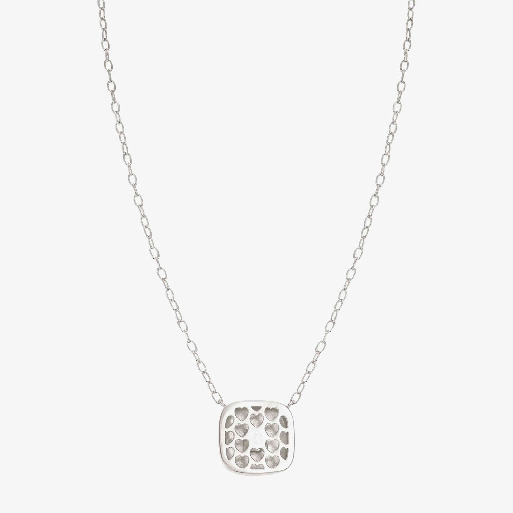 Nomination Domina Sterling Silver Square Necklace 240418/036