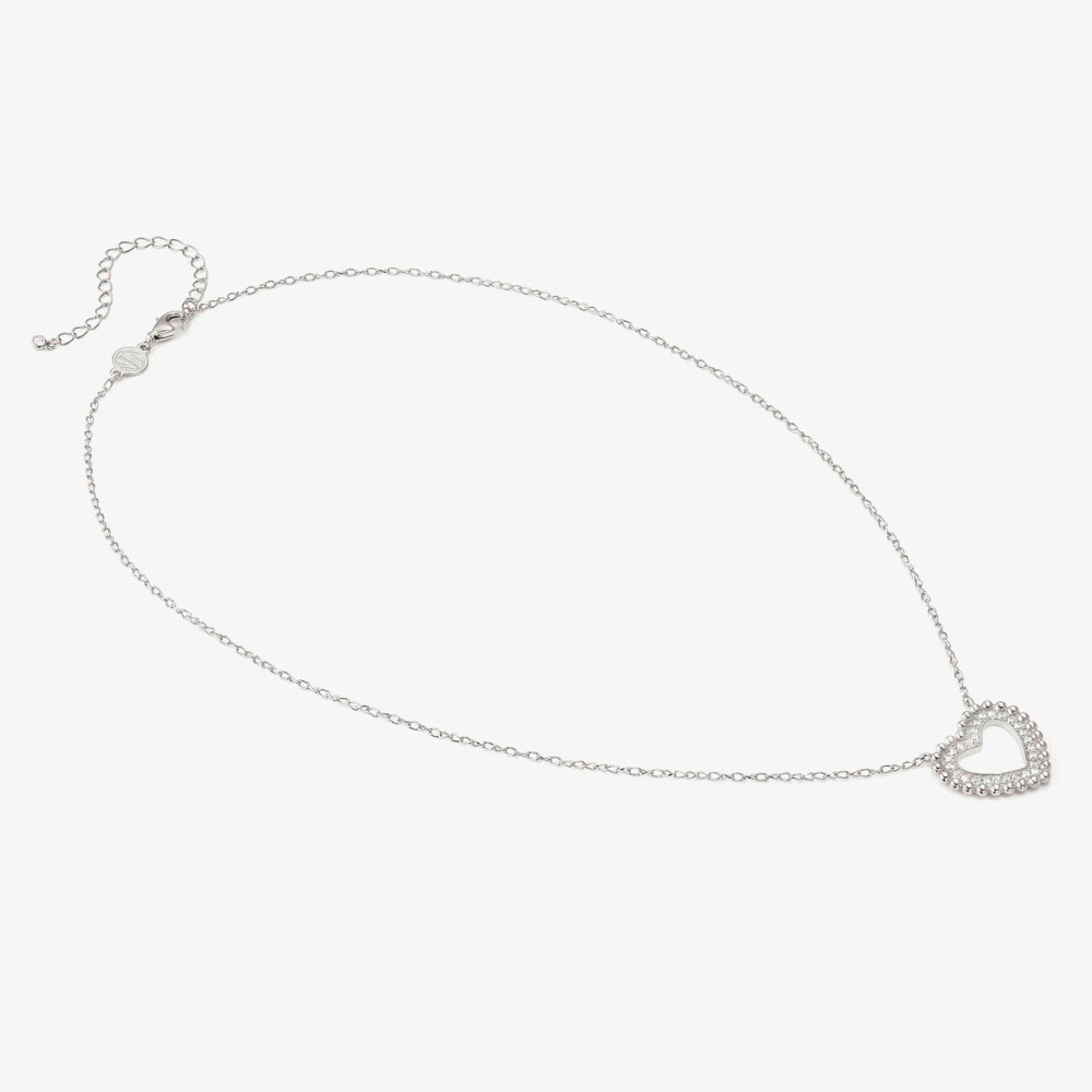 Nomination Lovecloud Sterling Silver Heart Necklace 240504/009