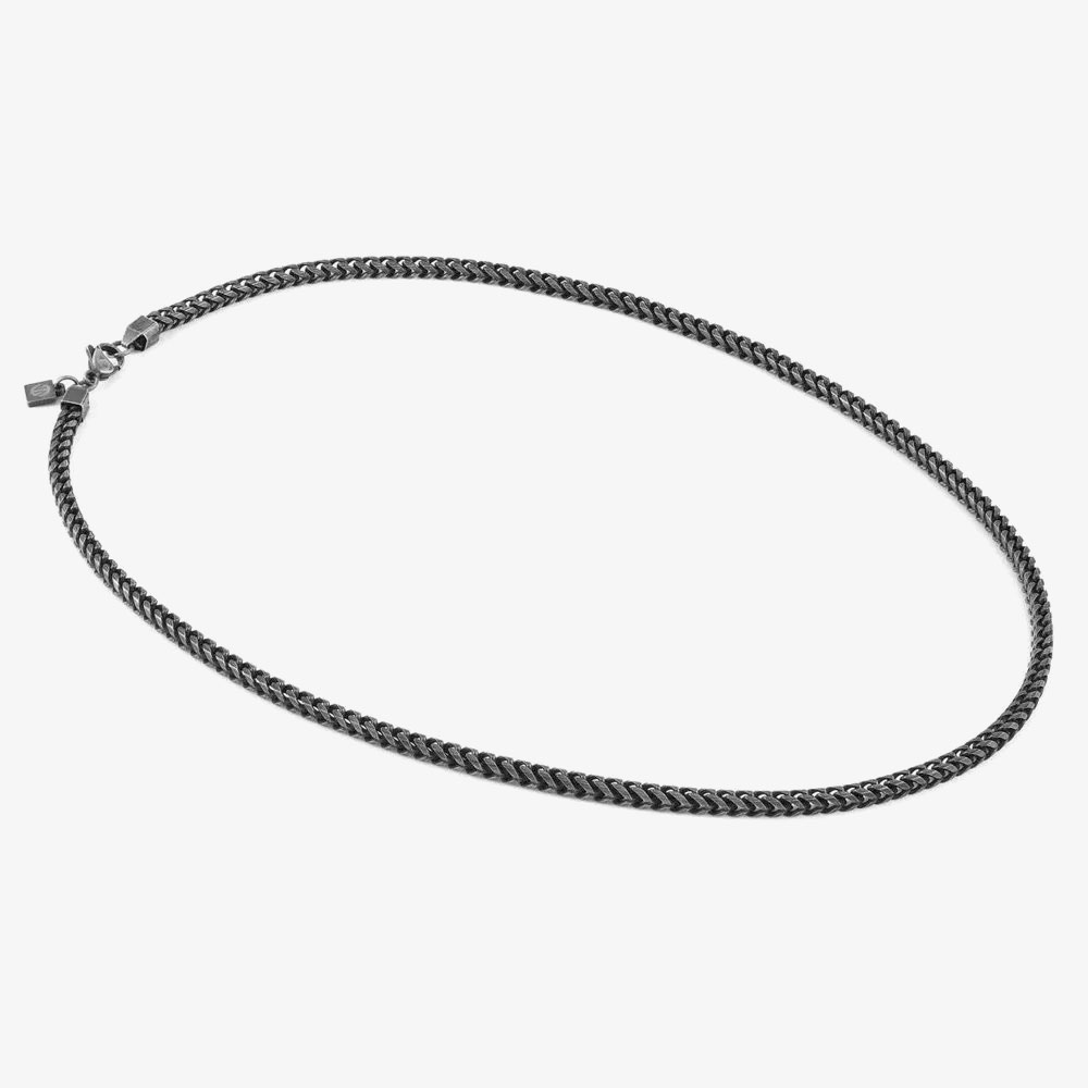 Nomination B-Yond Fishbone Chain Black Necklace 028938/002