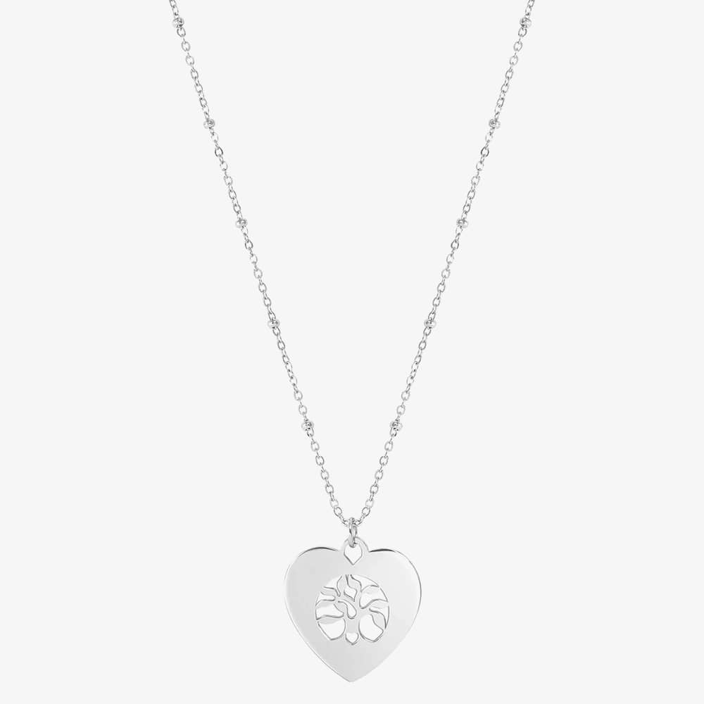 Product photograph of Nomination Sempre Con Me Engravable Heart Tree Of Life Necklace 029701 030 from The Jewel Hut