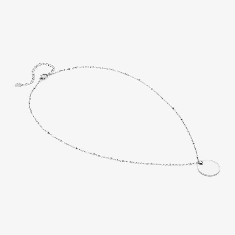 Nomination Sempre Con Me Engravable Round Disc Necklace 029701/031