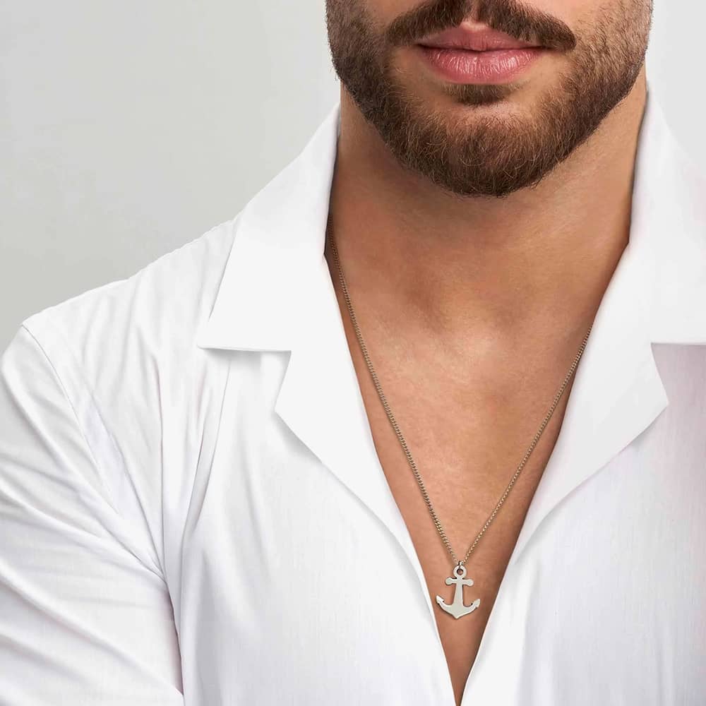 Nomination Sempre Con Me Engravable Anchor Necklace 029702/028