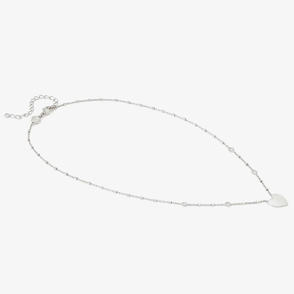 Nomination Messaggi D'Amore Engravable Heart & Cubic Zirconia Necklace 241212/022
