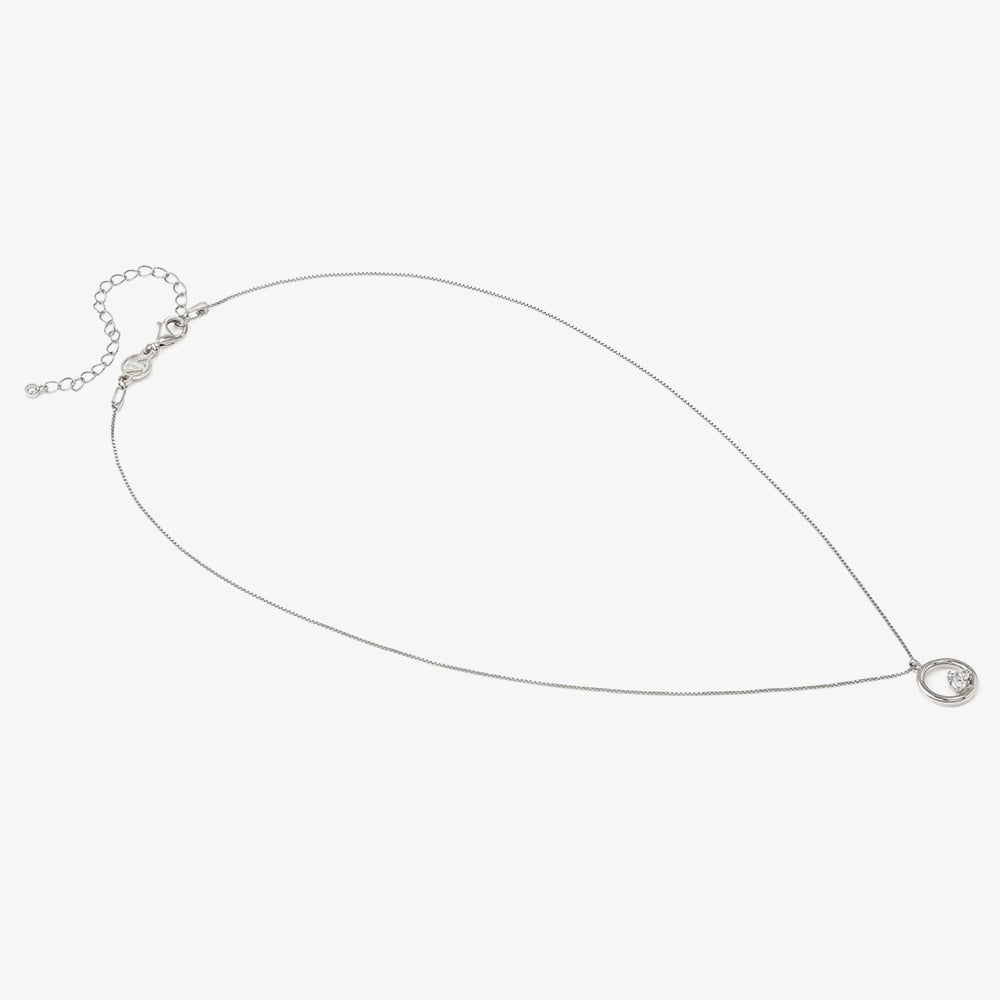 Nomination Dreams Beats Silver Circle Pendant Necklace 242602/043