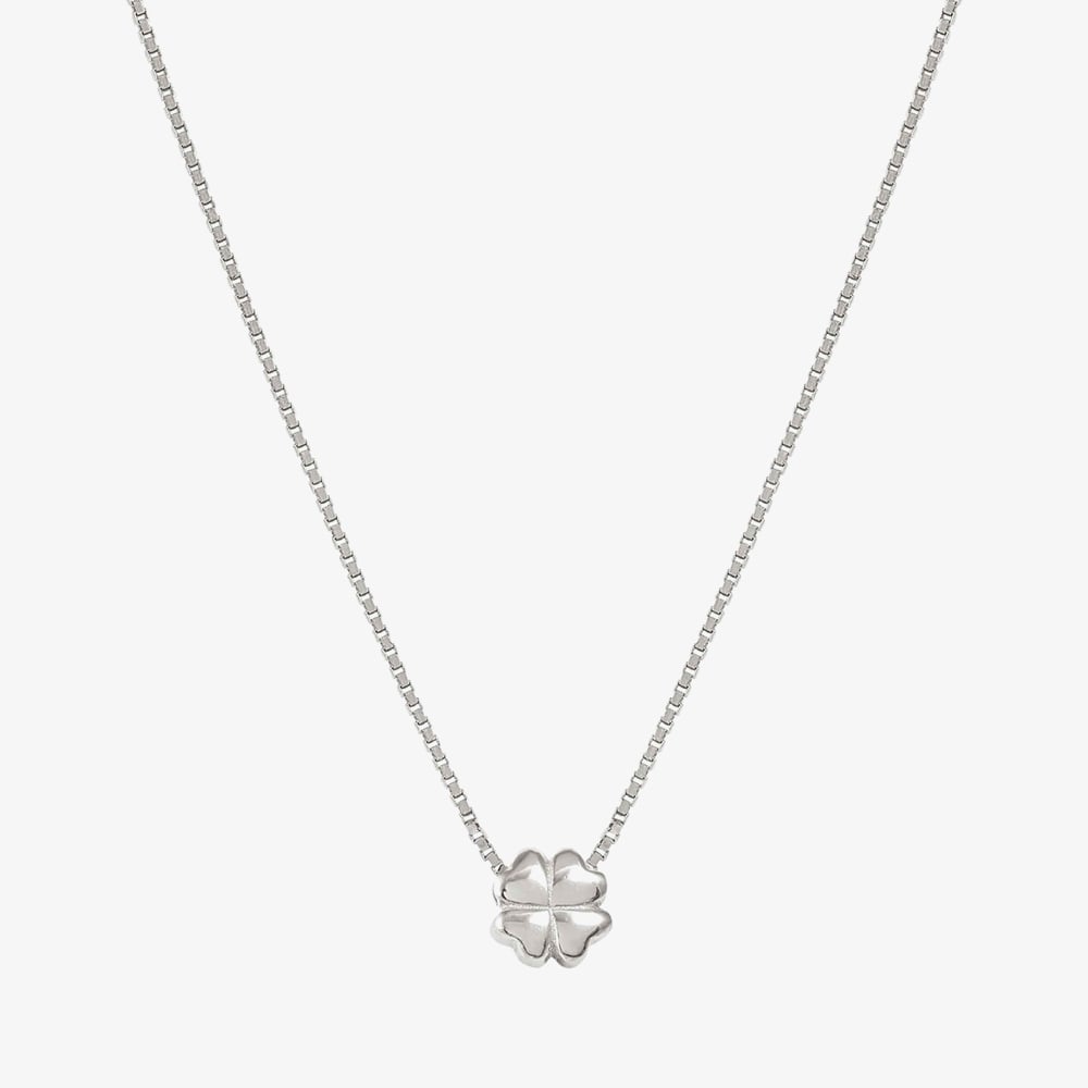 Nomination Armonica Silver Clover Necklace - 42cm