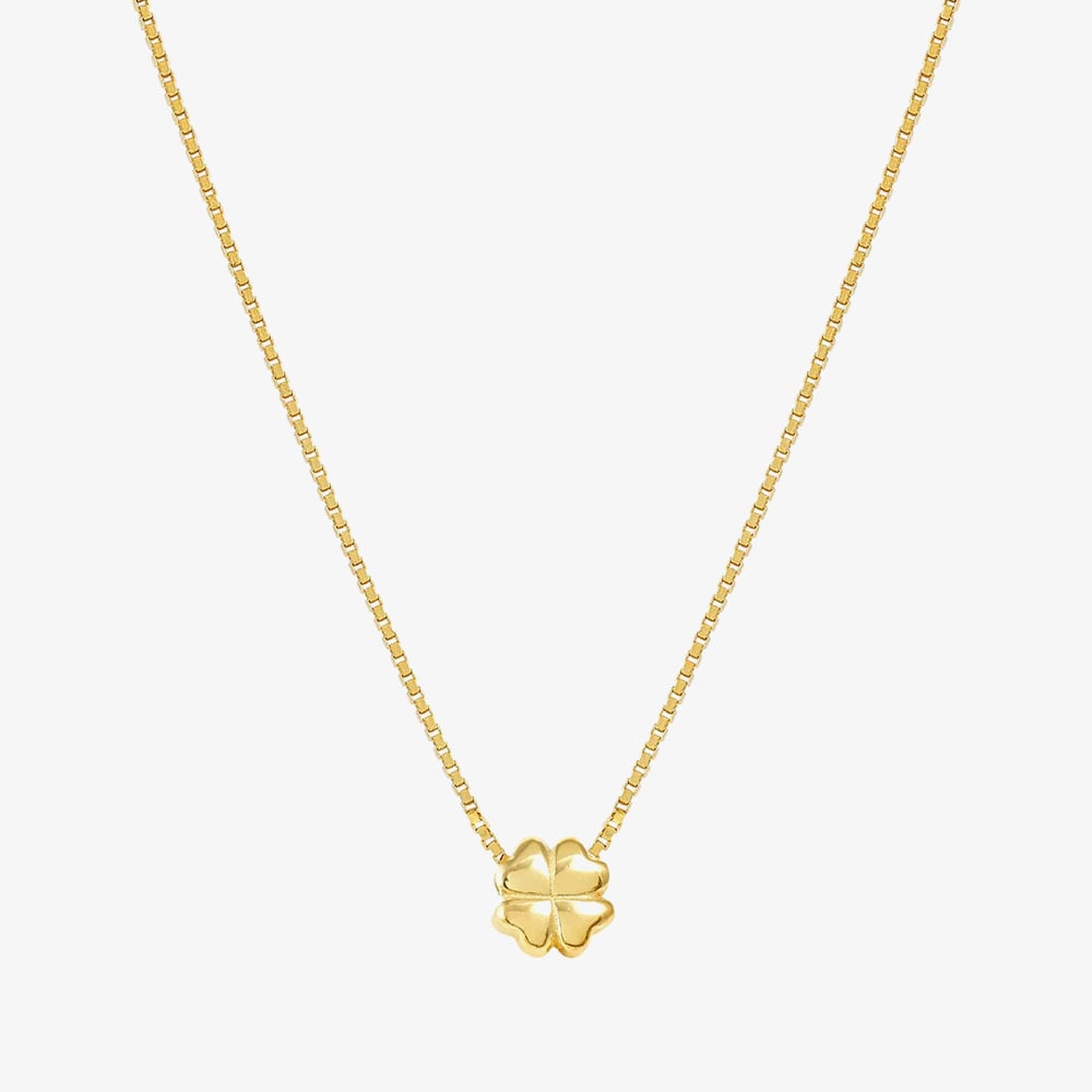 Nomination Armonica Gold Clover Necklace - 42cm