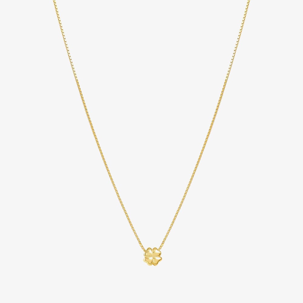 Nomination Armonica Gold Plated Four-Leaf Clover Necklace 241304/003