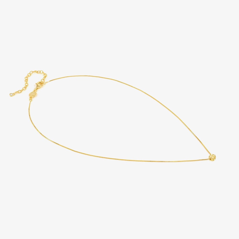 Nomination Armonica Gold Plated Four-Leaf Clover Necklace 241304/003